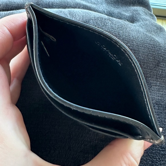 Coach Card Case in Signature Canvas - Picture 5 of 6